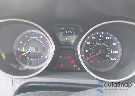 2013 Hyundai Elantra Gls from USA, damaged, VIN KMHDH4AE1DU891910